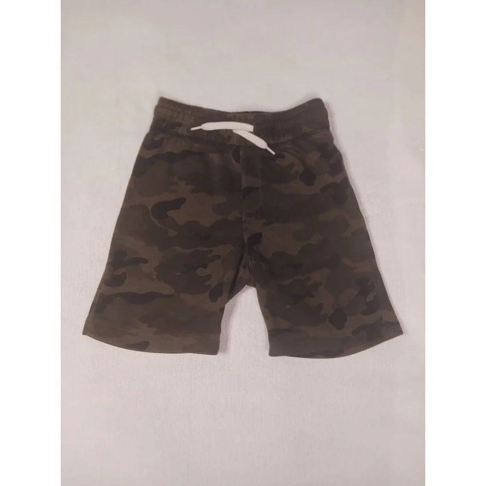 Old Navy Boys Size S (6-7) Camouflage Pull On Shorts W/ Drawstring Stretch